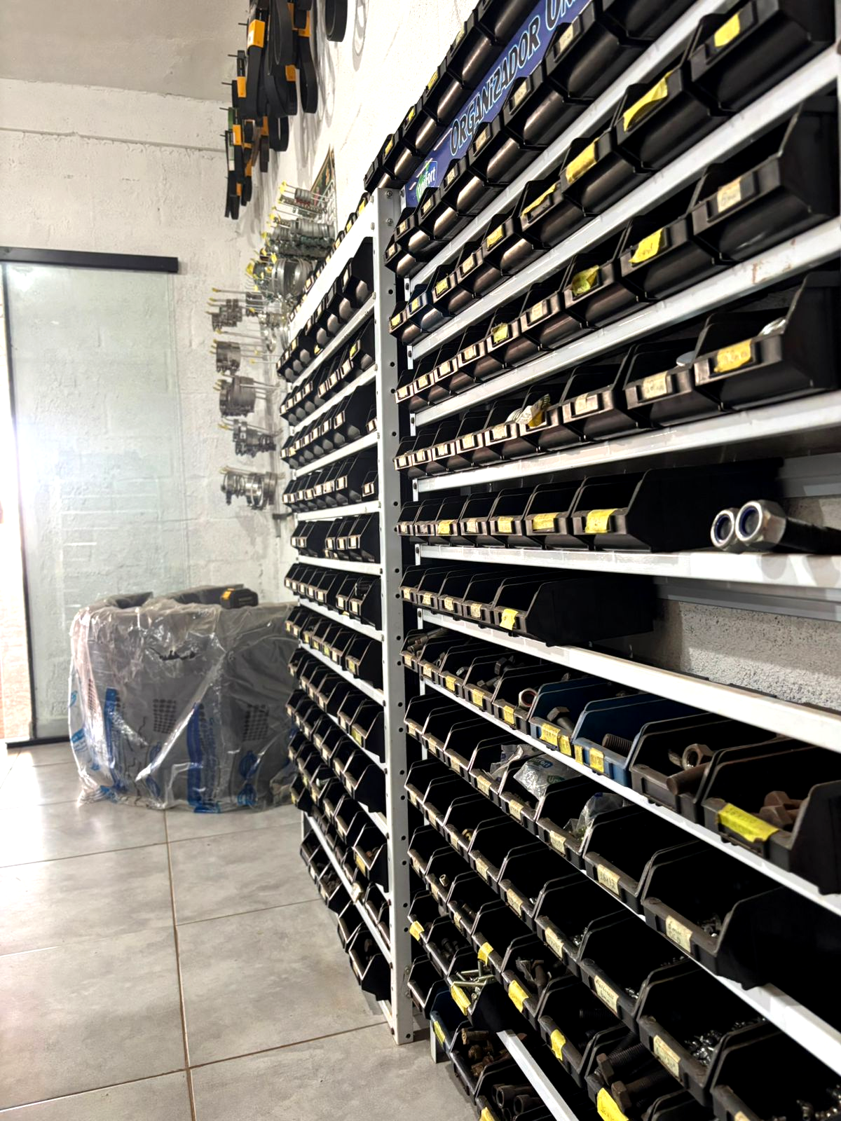 Caminhão na Oficina